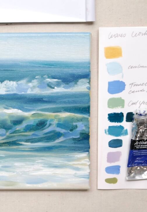 Waves of Light: Oil Painting Workshop for Beginners