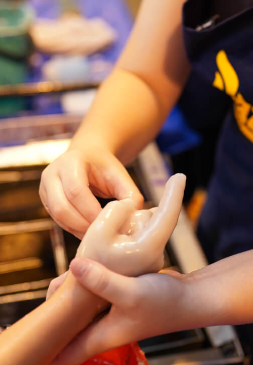 Wax Hands Workshop