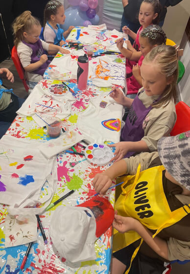 Wearable Art Party: Design Your Own T-Shirt, Hat or Tote Bag