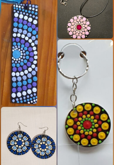 Wearable Mandala Art Painting Workshop
