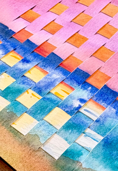 Weave a Watercolour Class