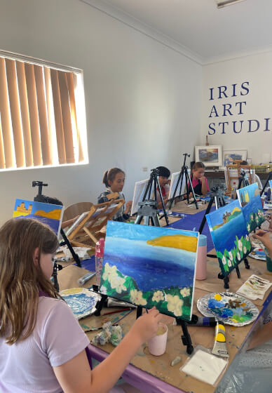 Wednesday Studio Art Course for Kids 9-12 Y.o