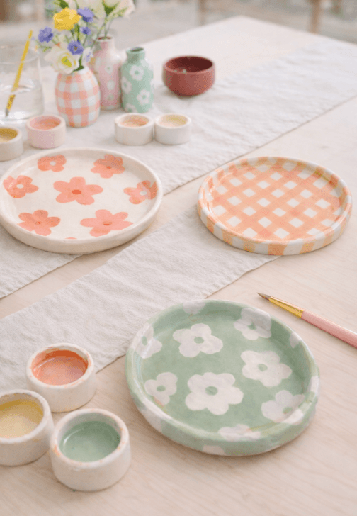 Weekday Pottery Painting Workshop in Perth