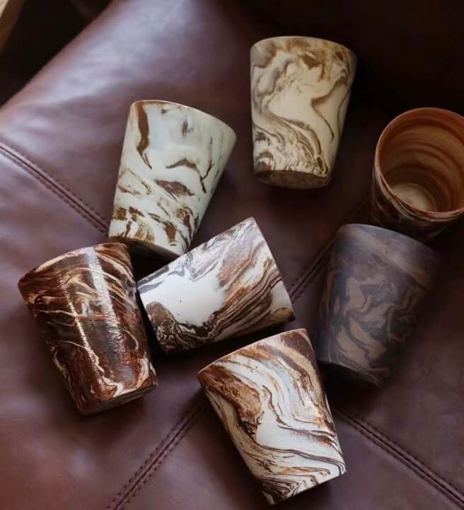 Wheel Throwing Class Marbled Clay Adelaide Gifts ClassBento