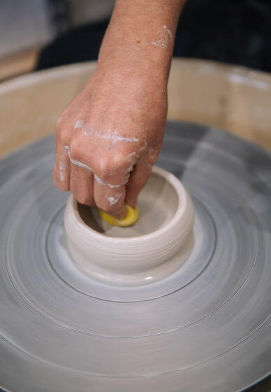 Wheel Throwing Pottery Course for Beginners