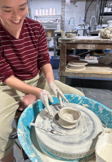 Wheel Throwing Taster Workshop