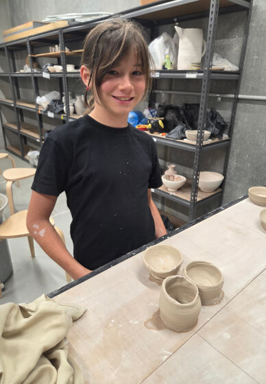 Wheel Throwing Workshop for Teens