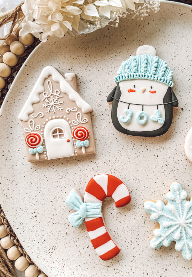 White Xmas Cookie Decorating Class