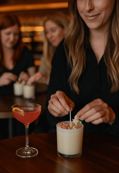 Candle Making and Sip Workshop