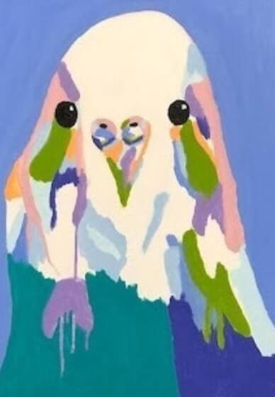 Wine and Paint Class: Beautiful Budgie