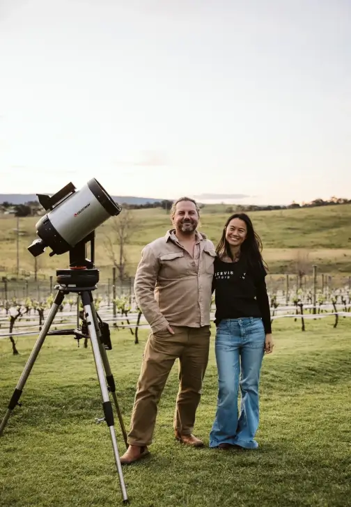 Wine, Cheese, and Stargazing Experience