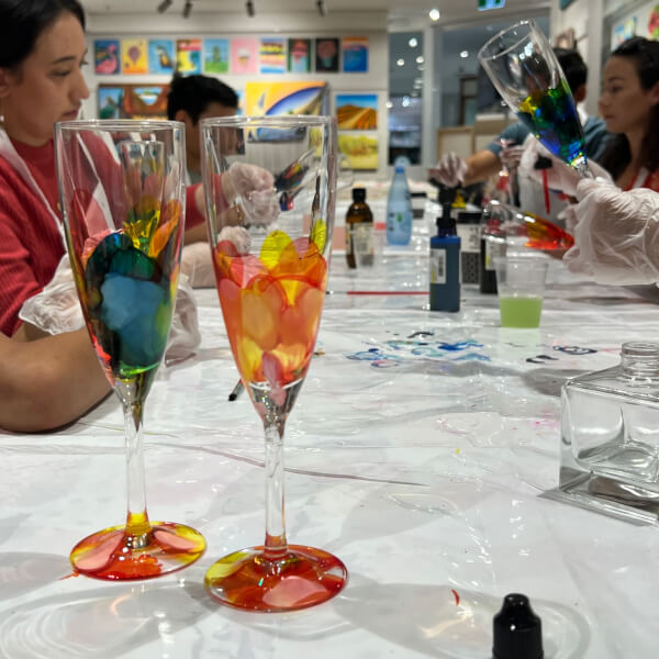 Wineglass Painting Workshop