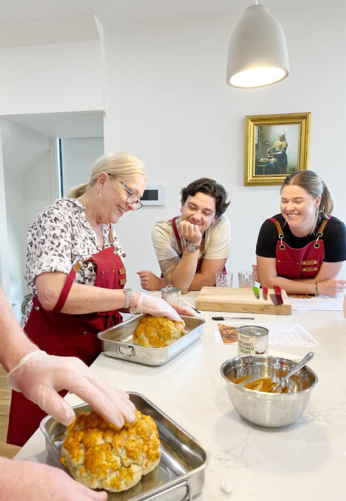 Winter Cooking Class and Seated Lunch with the Spice Queen