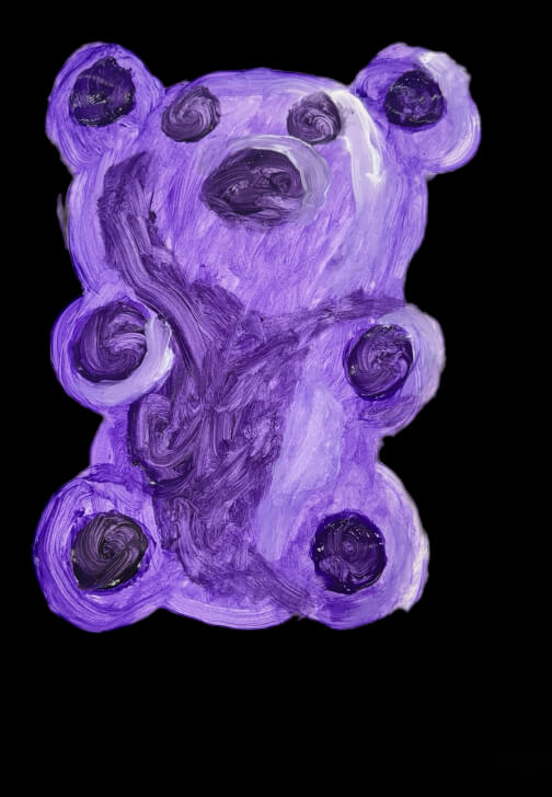 School Holiday Gummy Bear Paint Party Class