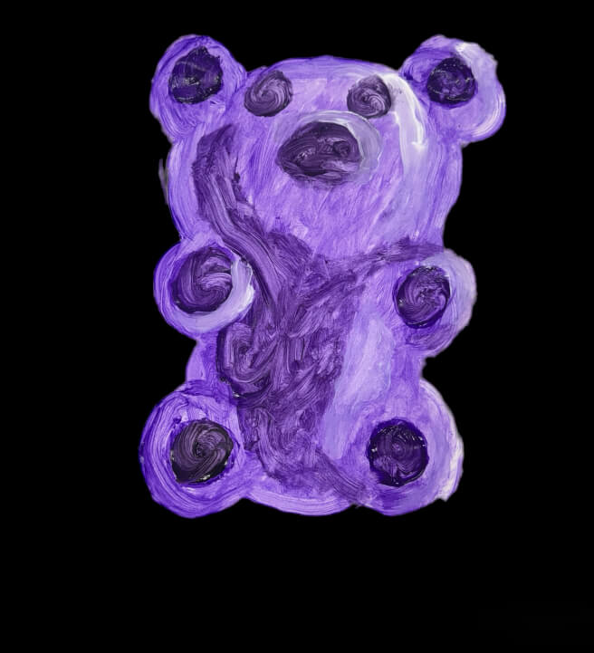 School Holiday Gummy Bear Paint Party Class