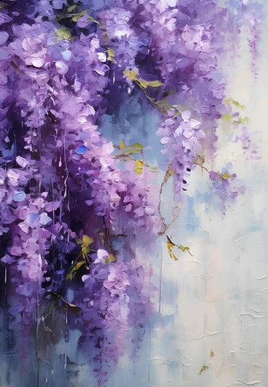 Wisteria Painting Class