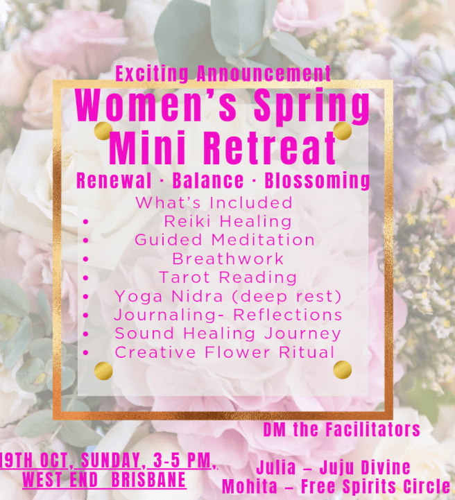 Women's Spring Spiritual Retreat Workshop