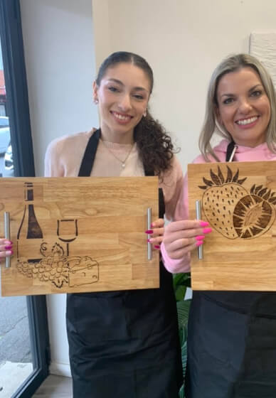 Wood Burning Cheeseboard DIY Kit