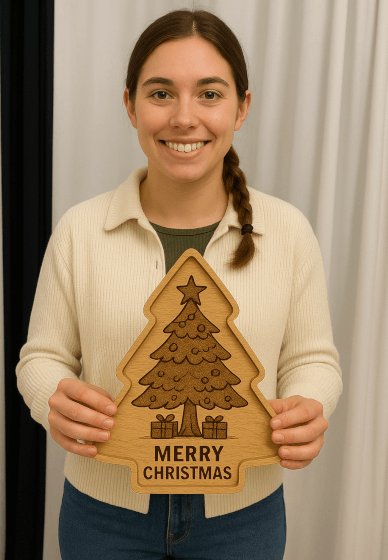 Wood Burning Workshop: Christmas Tray