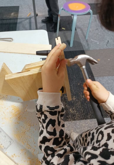 Wood Tinkering Class for Kids