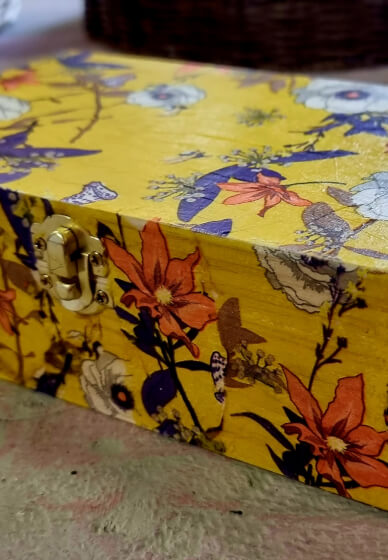 Wooden Box Decoupage Workshop