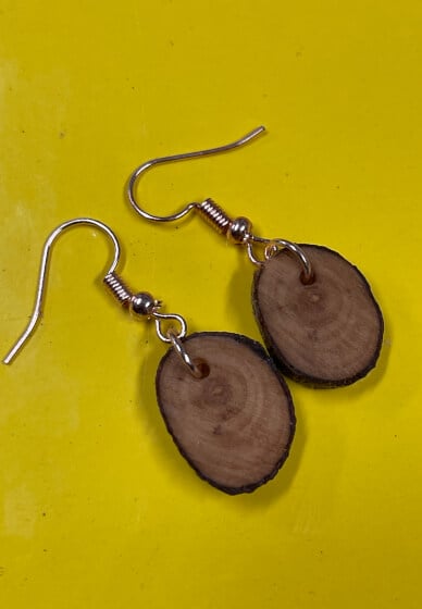 Woodworking Class: Make Wood Pendant Earrings