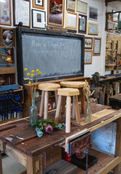 Woodworking Course: Make a Three-Legged Stool