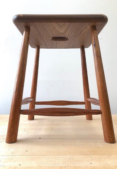 Woodworking Course: Windsor-inspired Footstool