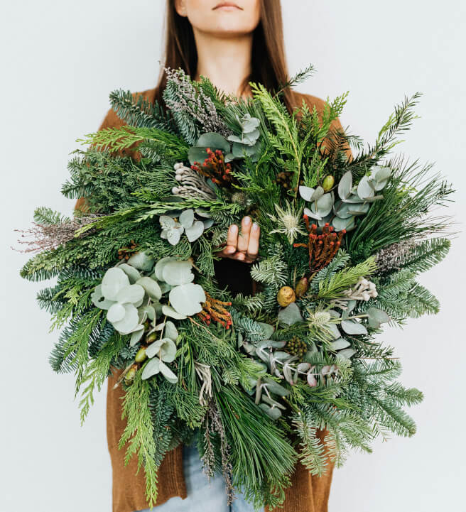 Wreath Making Workshop with Yuletide Bites