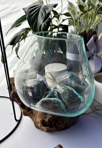 XXL Slump Bowl Aquascape Art Workshop