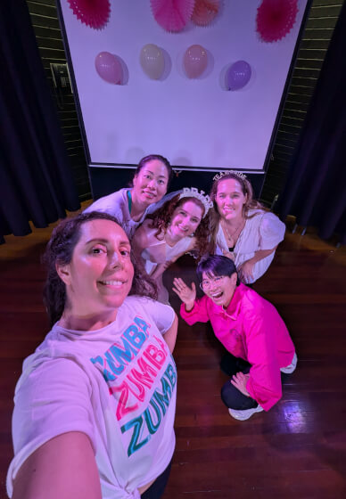 Zumba Class with Val and K at Marrickville Public School