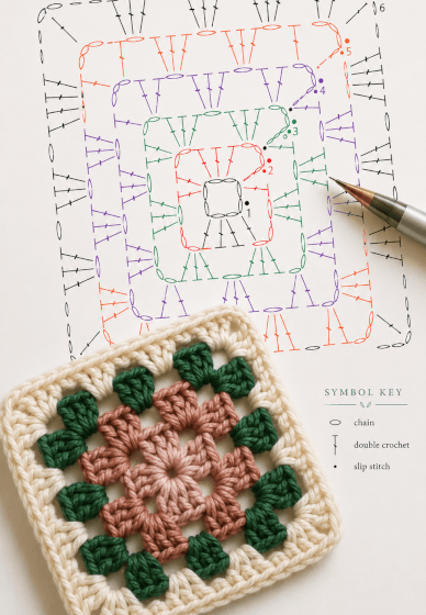 1 on 1 Intro to Crochet Class: Granny Squares
