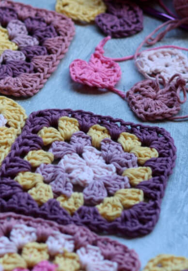 1 on 1 Intro to Crochet Class: Granny Squares