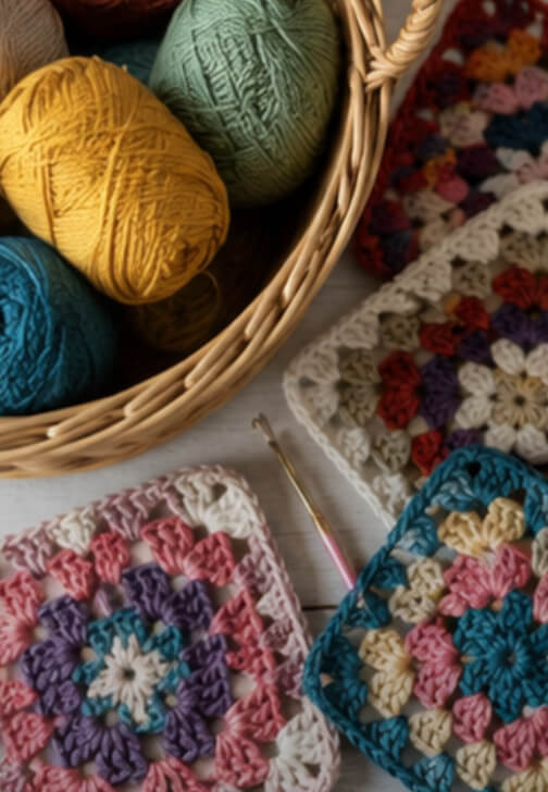 1 on 1 Intro to Crochet Class: Granny Squares
