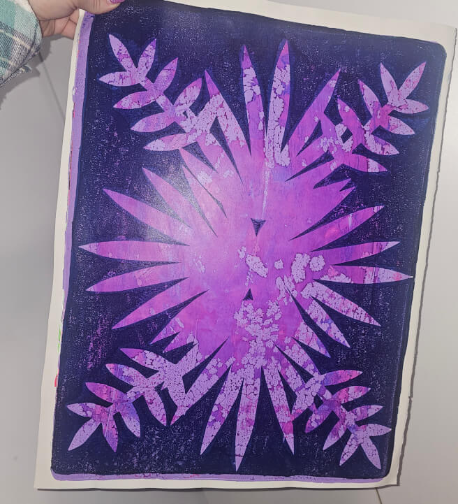 1:1 Gelli Printing Experience