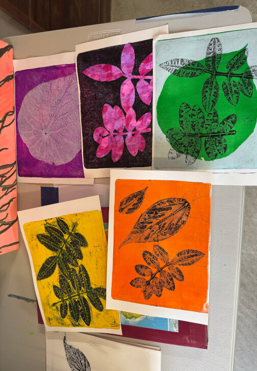 1:1 Gelli Printing Workshop