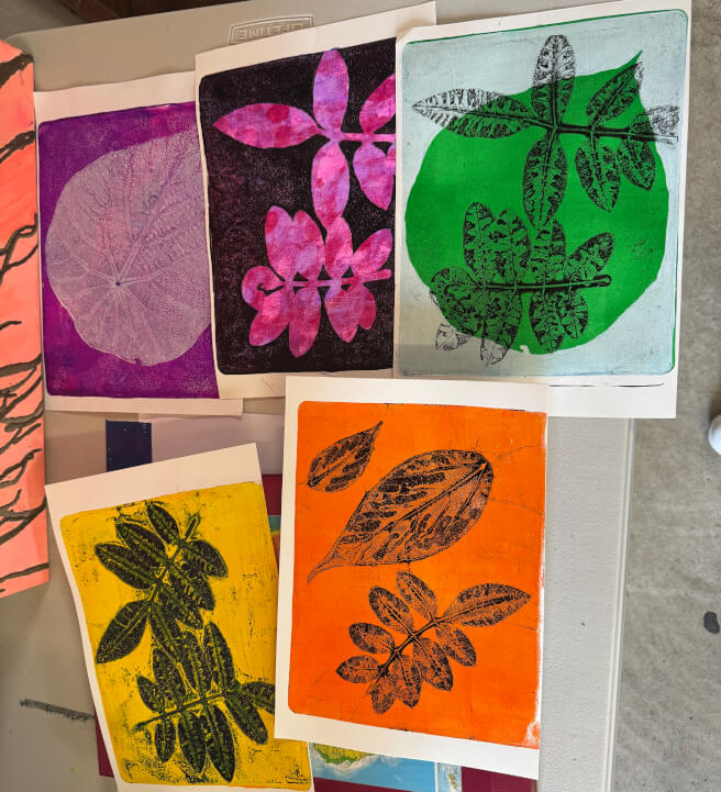 1:1 Gelli Printing Workshop