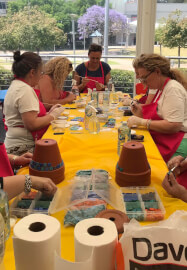 2 X Day Mosaic Pots and Bee Bath Workshop