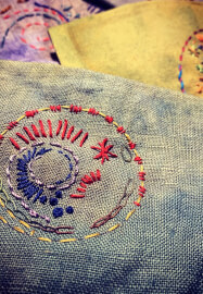 2.5 Hour Embroidery Class for Absolute Beginners