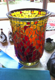 3-D Glass Mosaics Class