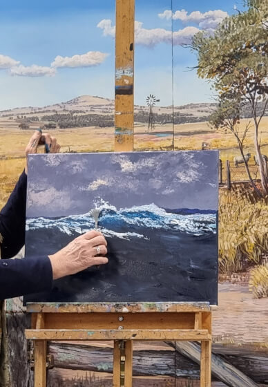 3D Cave Painting Class