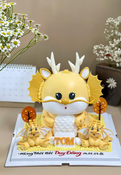 3D Chibi Dragon Cake Decorating Workshop