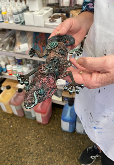 3D Gecko Powertex Workshop