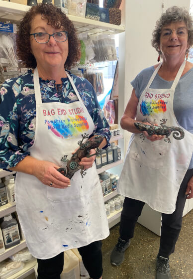 3D Gecko Powertex Workshop