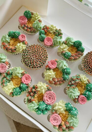 3D Succulents Buttercream Cupcakes Workshop