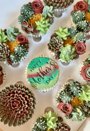 3D Succulents Buttercream Cupcakes Workshop
