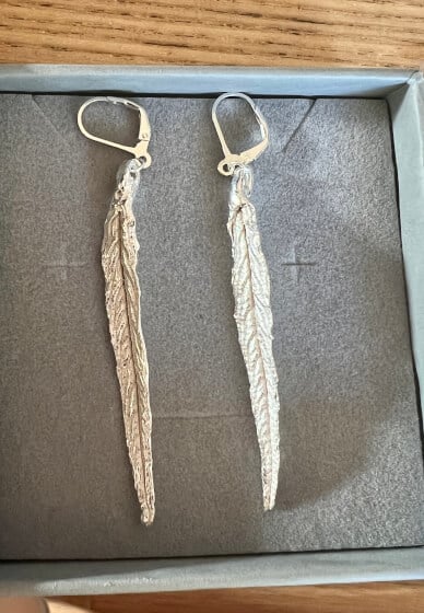 999 Silver Leaf Pendant or Earring Making Class