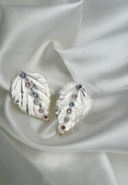 999 Silver Leaf Pendant or Earring Making Class
