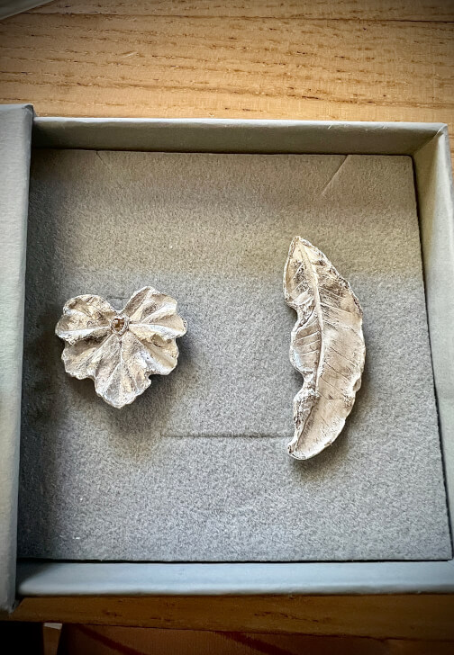 999 Silver Leaf Pendant or Earring Making Class