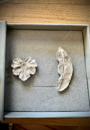 999 Silver Leaf Pendant or Earring Making Class